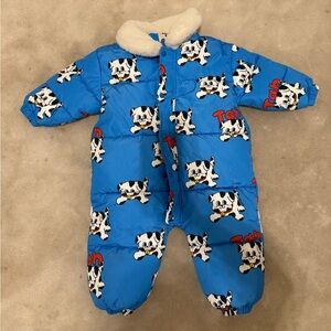 Snow bodysuit from South Korea. Brand: Rototo Bebe. Only wore once